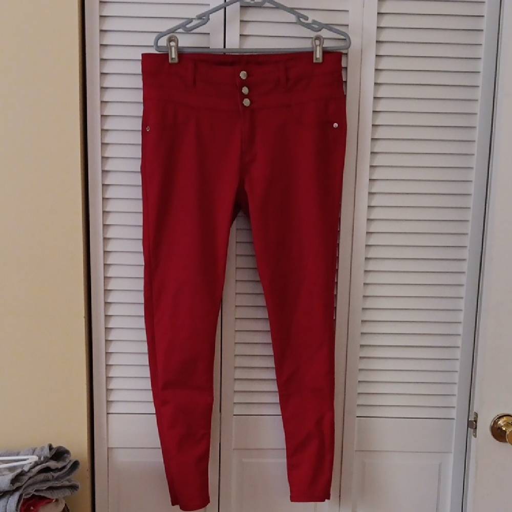 Stylish Red Pants
